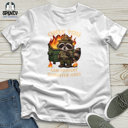 Only You Can Prevent Unisex T Shirt Gift For Animal Lover