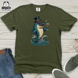 Party Dolphin Heavy Cotton Comfort Colors Tee Gift For Animal Lover