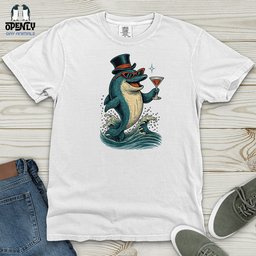 Party Dolphin Heavy Cotton Comfort Colors Tee Gift For Animal Lover