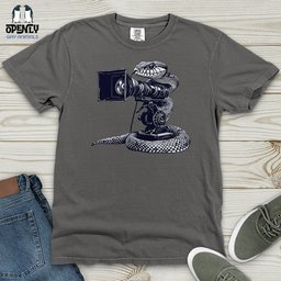 Snake Cinematic Shoot Heavy Cotton Comfort Colors Tee Gift For Animal Lover
