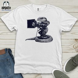 Snake Cinematic Shoot Heavy Cotton Comfort Colors Tee Gift For Animal Lover