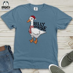 Silly Goose Heavy Cotton Comfort Colors Tee Gift For Animal Lover