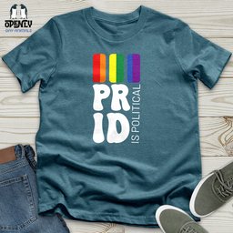 Pride Is Political Unisex T Shirt Gift For Animal Lover