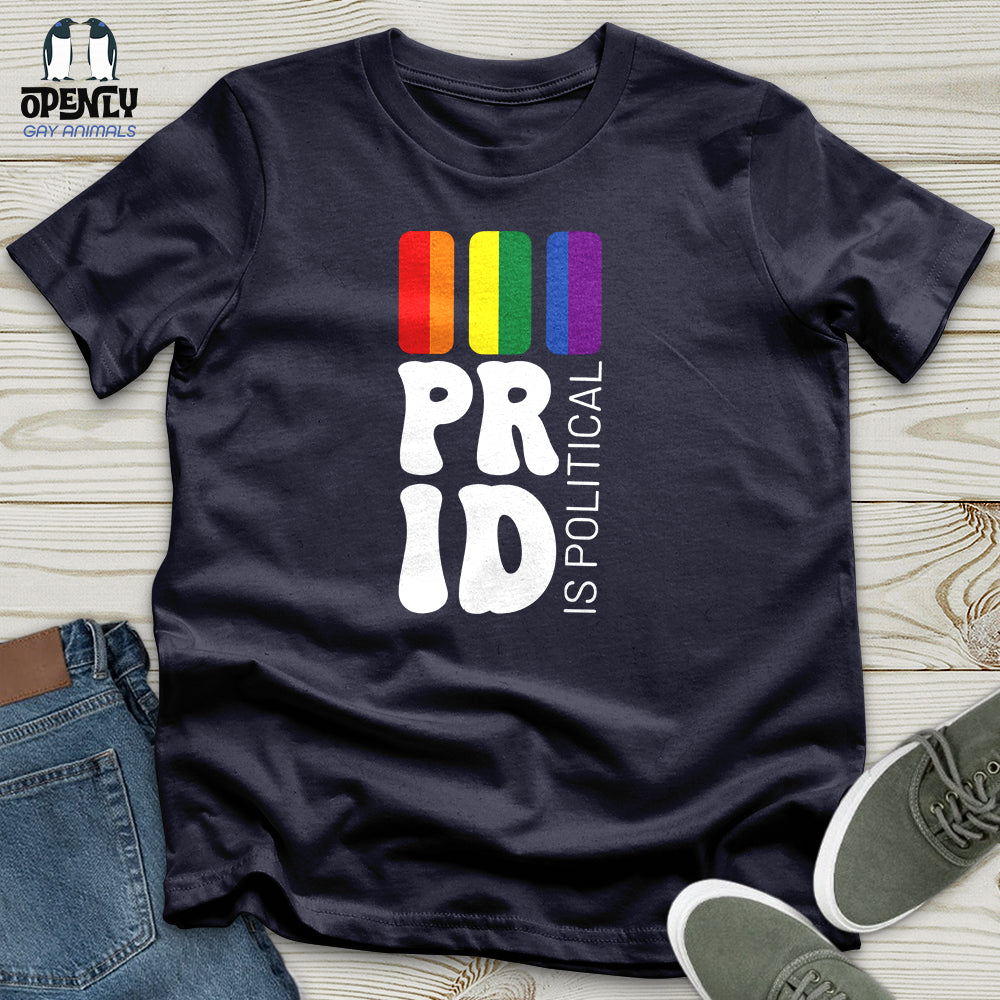 Pride Is Political Unisex T Shirt Gift For Animal Lover