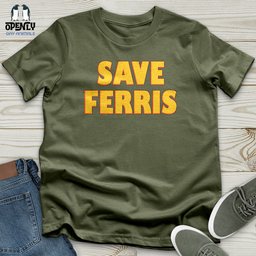 Save Ferris Softstyle Tee Gift For Animal Lover