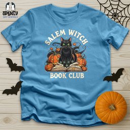 Salem Witch Book Club Unisex T Shirt Gift For Animal Lover