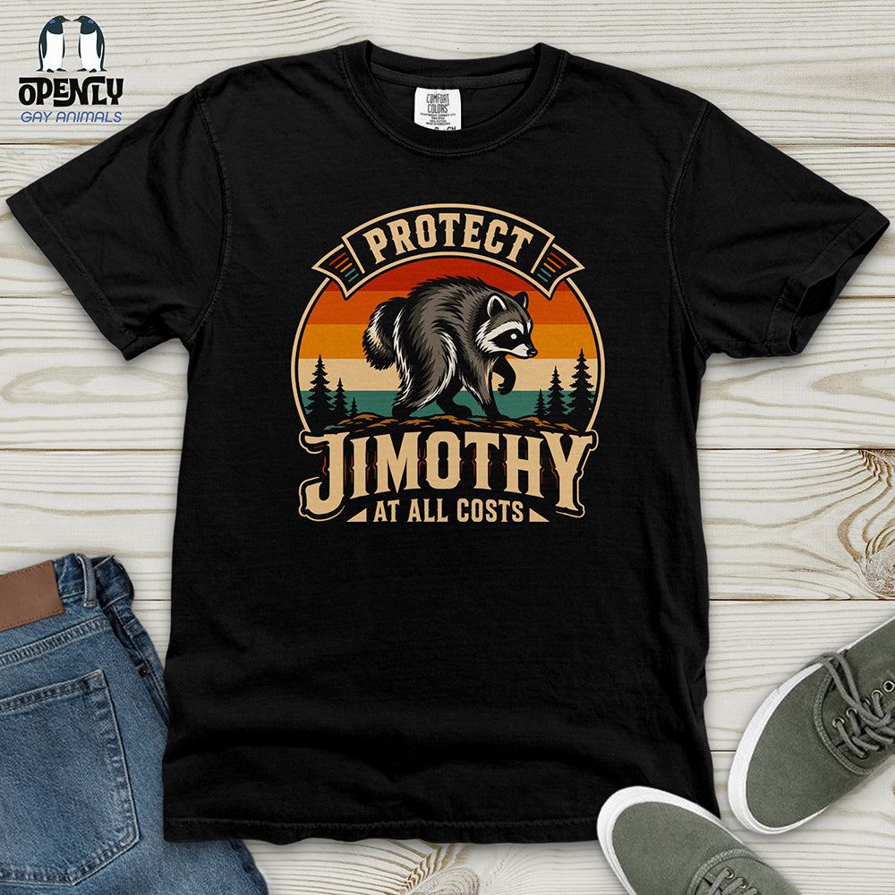 Protect Jimothy At All Costs Heavy Cotton Comfort Colors Tee Gift For Animal Lover