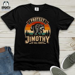 Protect Jimothy At All Costs Heavy Cotton Comfort Colors Tee Gift For Animal Lover