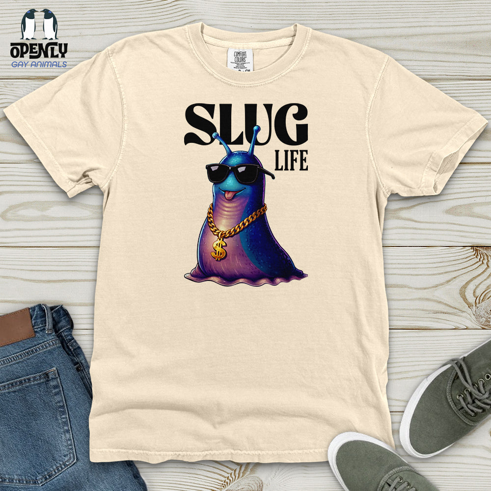 Slug Life Heavy Cotton Comfort Colors Tee Gift For Animal Lover
