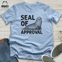 Seal Of Approval Unisex T Shirt Gift For Animal Lover