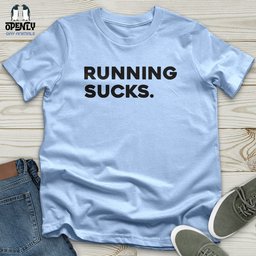 Running Sucks Softstyle Tee Gift For Animal Lover
