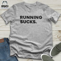 Running Sucks Softstyle Tee Gift For Animal Lover