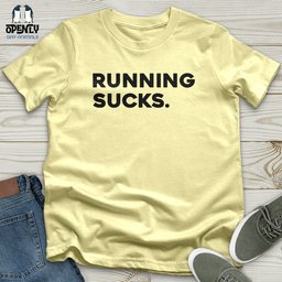 Running Sucks Softstyle Tee Gift For Animal Lover