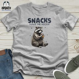 Snacks Unisex T Shirt Gift For Animal Lover