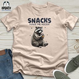 Snacks Unisex T Shirt Gift For Animal Lover