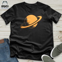 Saturn Planet With Rings Unisex T Shirt Gift For Animal Lover