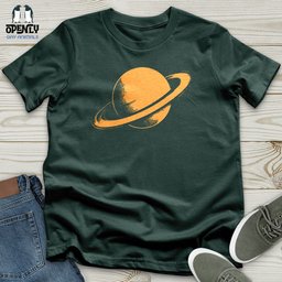Saturn Planet With Rings Unisex T Shirt Gift For Animal Lover
