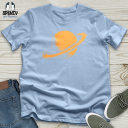 Saturn Planet With Rings Unisex T Shirt Gift For Animal Lover