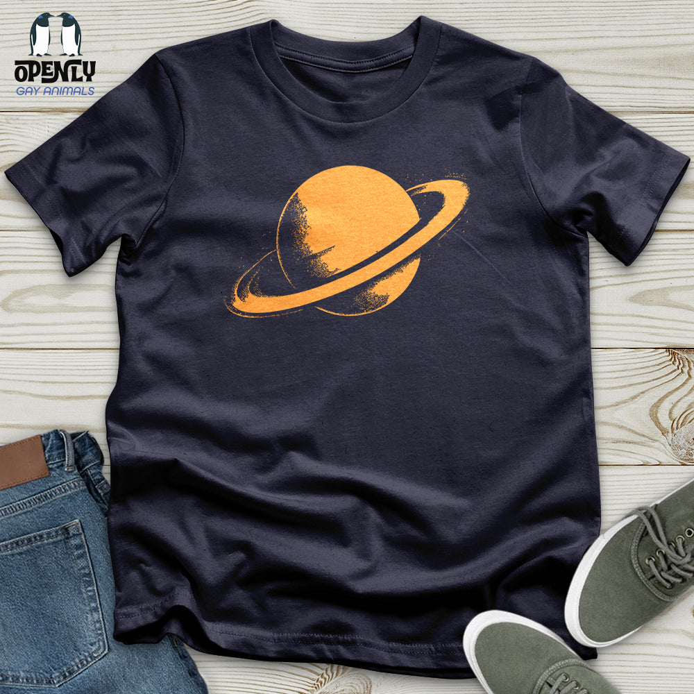 Saturn Planet With Rings Unisex T Shirt Gift For Animal Lover