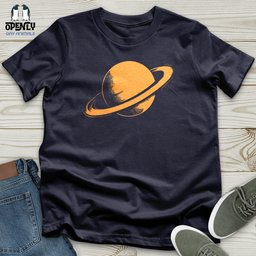 Saturn Planet With Rings Unisex T Shirt Gift For Animal Lover