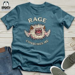 Rage Consumes Me Unisex T Shirt Gift For Animal Lover