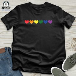 Pride Heart Unisex T Shirt Gift For Animal Lover