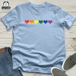 Pride Heart Unisex T Shirt Gift For Animal Lover