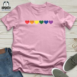 Pride Heart Unisex T Shirt Gift For Animal Lover