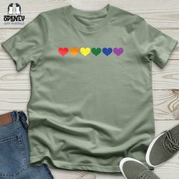 Pride Heart Unisex T Shirt Gift For Animal Lover