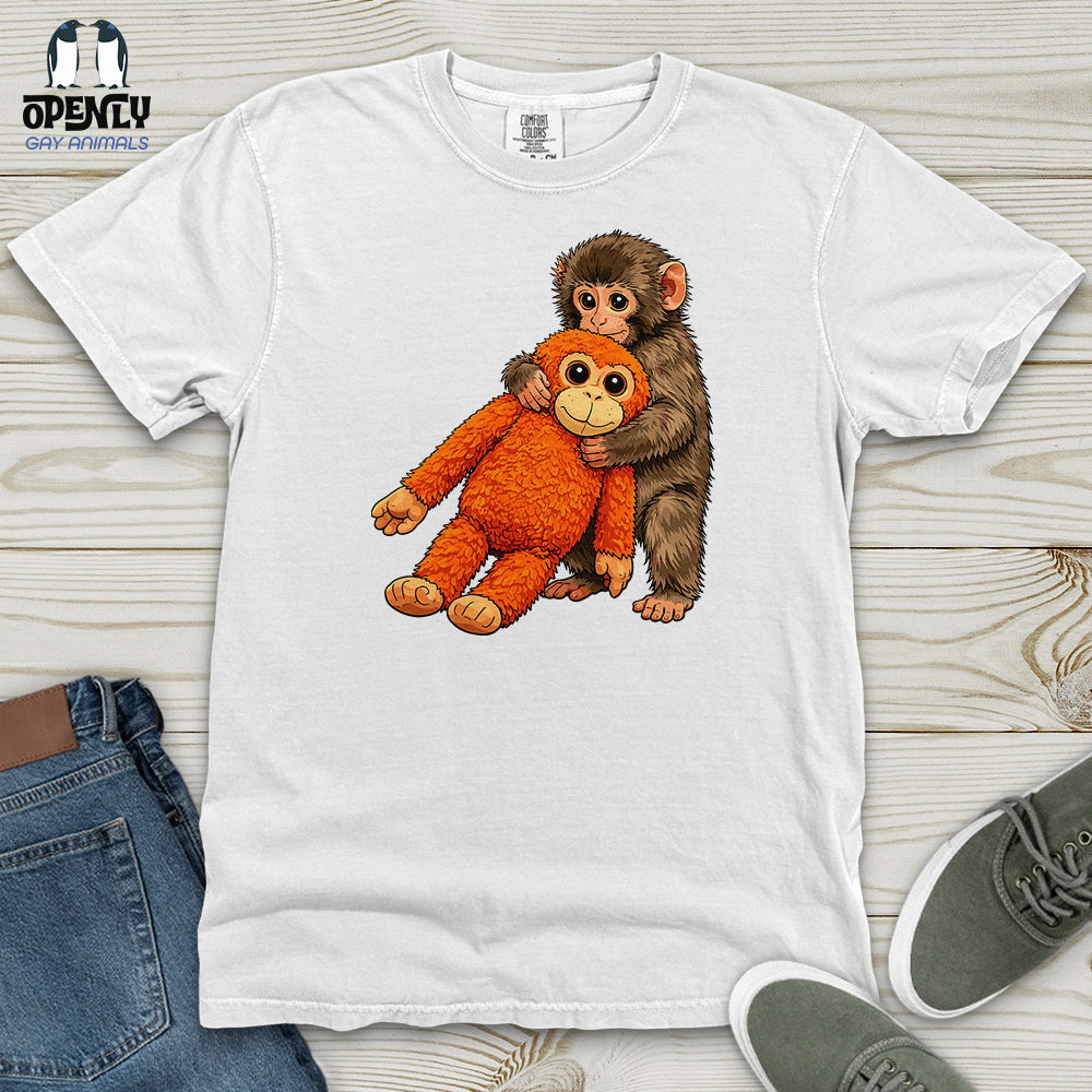 Punch Baby Monkey Heavy Cotton Comfort Colors Tee Gift For Animal Lover