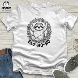 Slo Ho Ho Unisex T Shirt Gift For Animal Lover