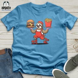 Sloth Server Unisex T Shirt Gift For Animal Lover