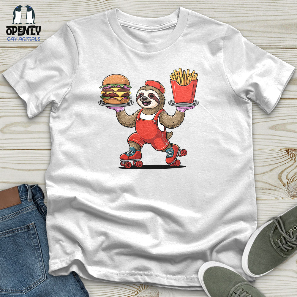 Sloth Server Unisex T Shirt Gift For Animal Lover