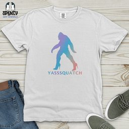 Yasssquatch Heavy Cotton Comfort Colors Tee Gift For Animal Lover