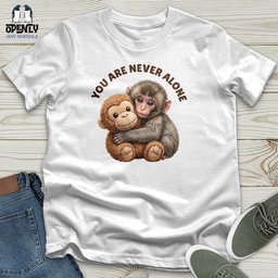 You Are Never Alone Unisex T Shirt Gift For Animal Lover