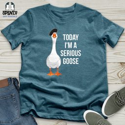 Today Im A Serious Goose 2 Unisex T Shirt Gift For Animal Lover