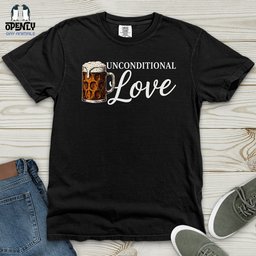 Unconditional Love Heavy Cotton Comfort Colors Tee Gift For Animal Lover