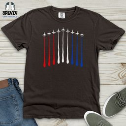 USA Air Fire Heavy Cotton Comfort Colors Tee Gift For Animal Lover