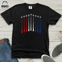USA Air Fire Heavy Cotton Comfort Colors Tee Gift For Animal Lover