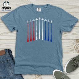 USA Air Fire Heavy Cotton Comfort Colors Tee Gift For Animal Lover