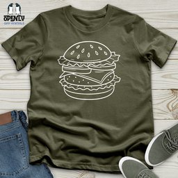 The Burger Unisex T Shirt Gift For Animal Lover