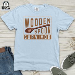 Wooden Spoon Survivor Heavy Cotton Comfort Colors Tee Gift For Animal Lover
