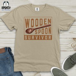 Wooden Spoon Survivor Heavy Cotton Comfort Colors Tee Gift For Animal Lover