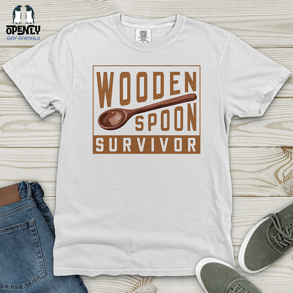 Wooden Spoon Survivor Heavy Cotton Comfort Colors Tee Gift For Animal Lover