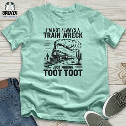 Toot Toot Express Unisex T Shirt Gift For Animal Lover