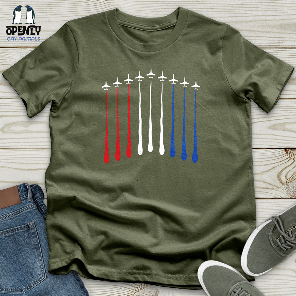 USA Air Fire Softstyle Tee Gift For Animal Lover