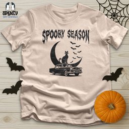 Spooky Season V1 Unisex T Shirt Gift For Animal Lover