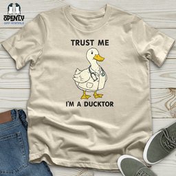 Trust Me Im A Ducktor Softstyle Tee Gift For Animal Lover