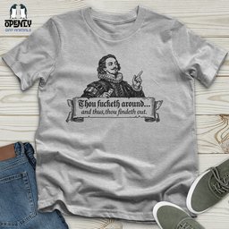 William Shakespeare Quote Unisex T Shirt Gift For Animal Lover