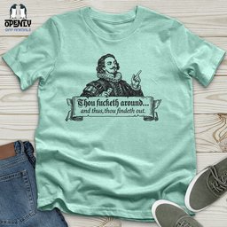 William Shakespeare Quote Unisex T Shirt Gift For Animal Lover